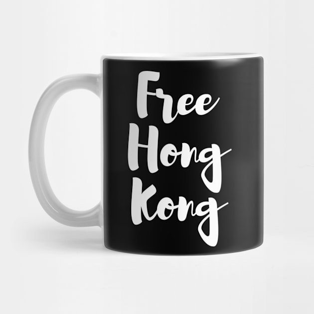 Free Hong Kong - Typographic Style by isstgeschichte